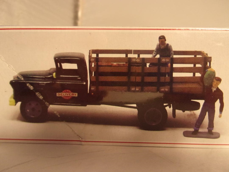 Revell H-1401 1950s Chevy 2-ton Stake Truck Plastic Scale Model Kit for sale online